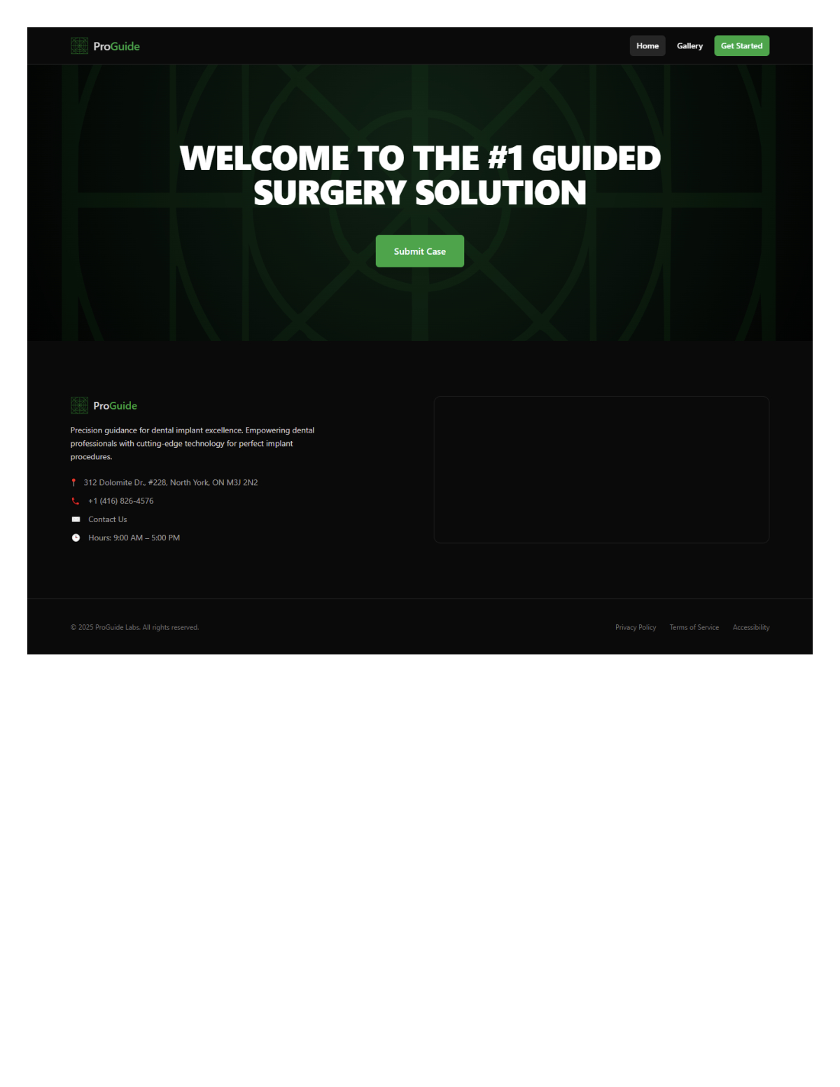 ProGuide — Guided Dental Surgery Platform