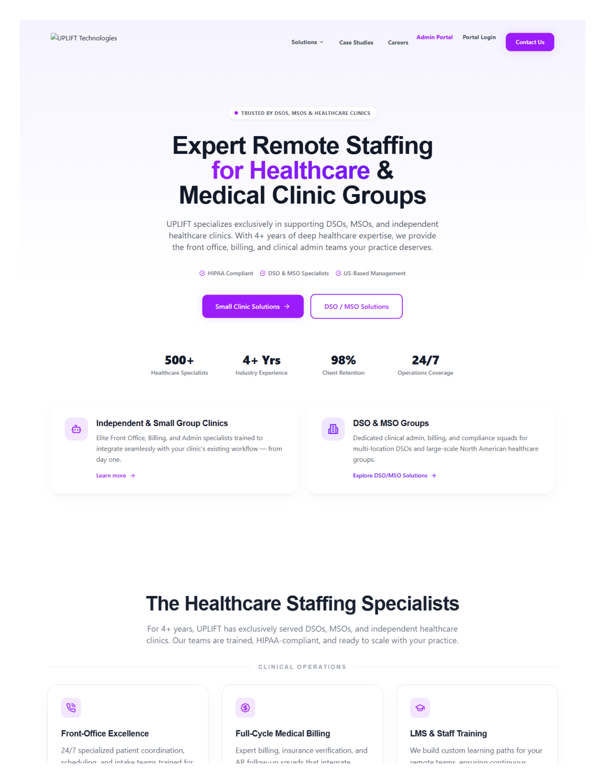Uplift Technologies — Corporate Site